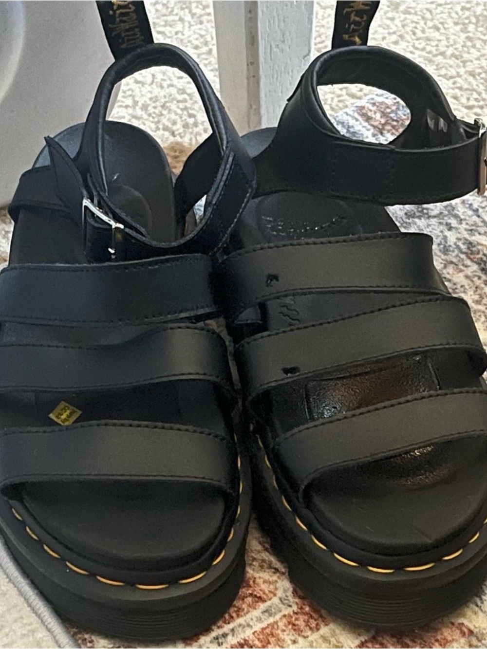 Preowned Dr. Martens Blaire Sanders Size 9 Uk 7 .